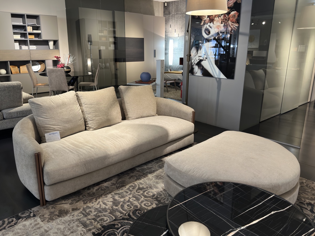 Divano con Pouf Bontempi Bonnie