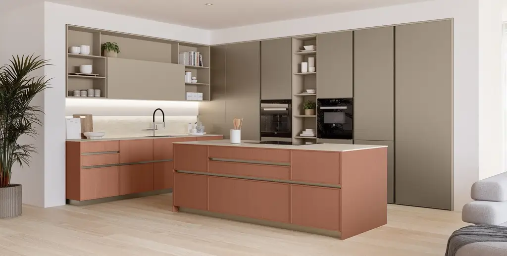 Veneta Cucine Sakura, stile Japandi, pedrazzini arreda